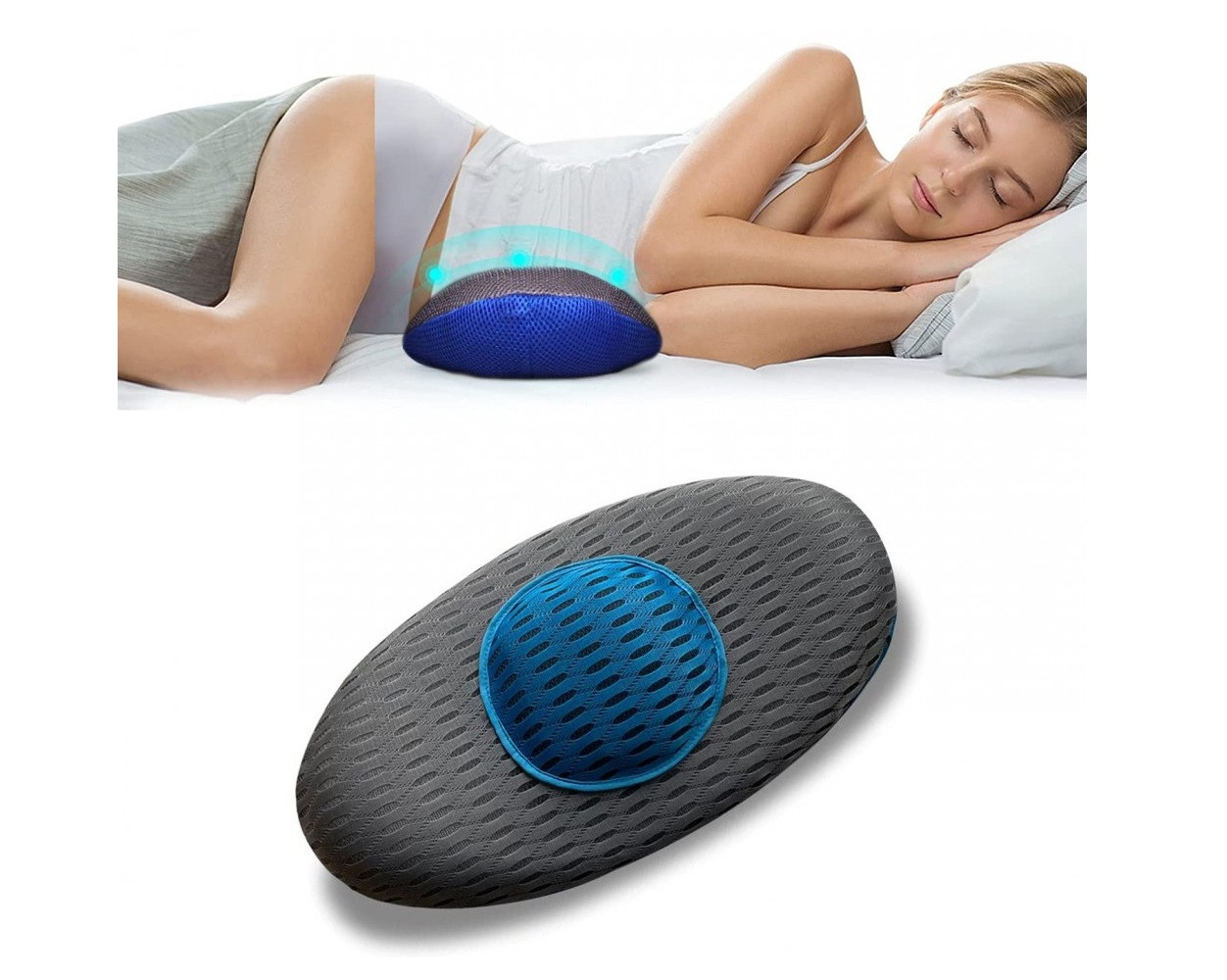 Miniatura 3 de Cojin almohada ergonómico de apoyo lumba